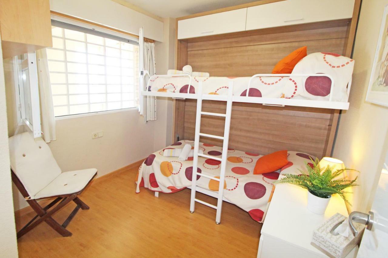 Apartmán 1A Linea Playa San Juan. Vistas. Piscina. Bbq. Gym El Campello Exteriér fotografie